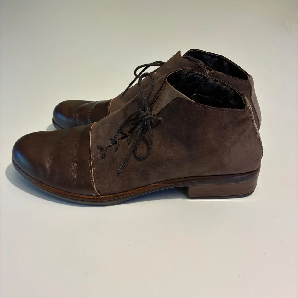 Naot leather nubuck